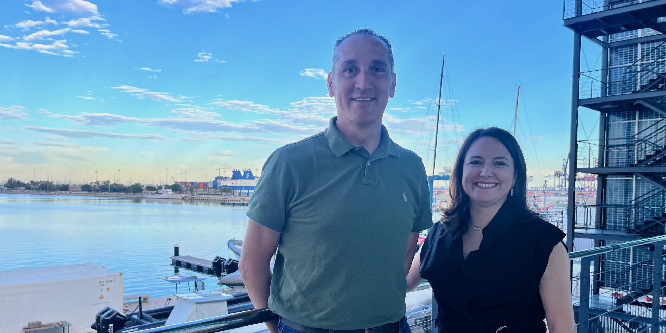 Angel Casero y Amelia Navarro