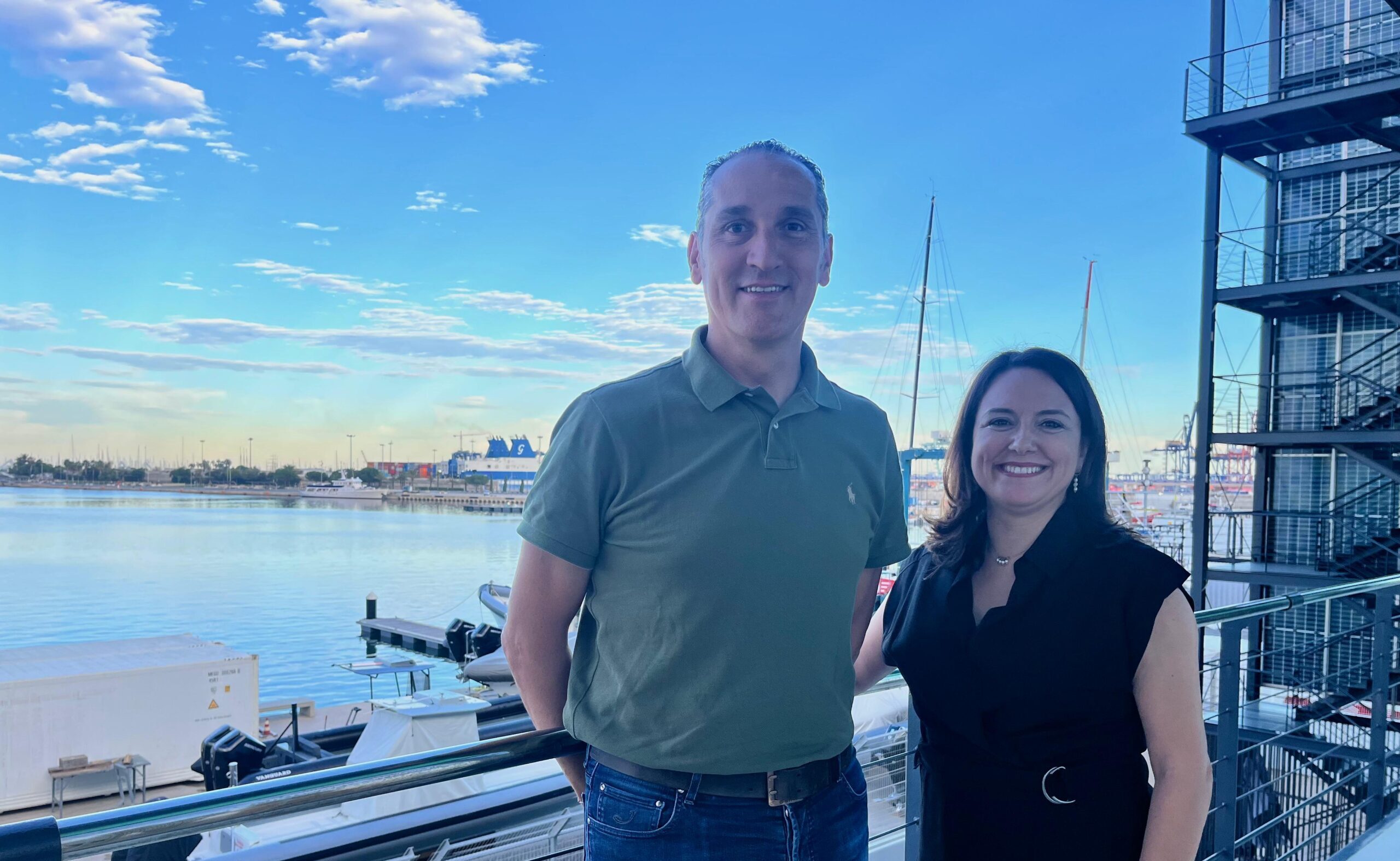 Angel Casero y Amelia Navarro